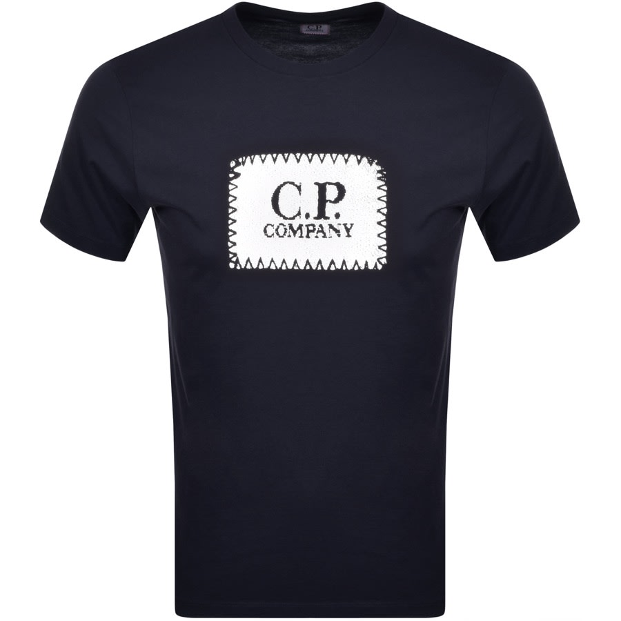 Alternative Image for ProductCP Company Logo T Shirt Navy1